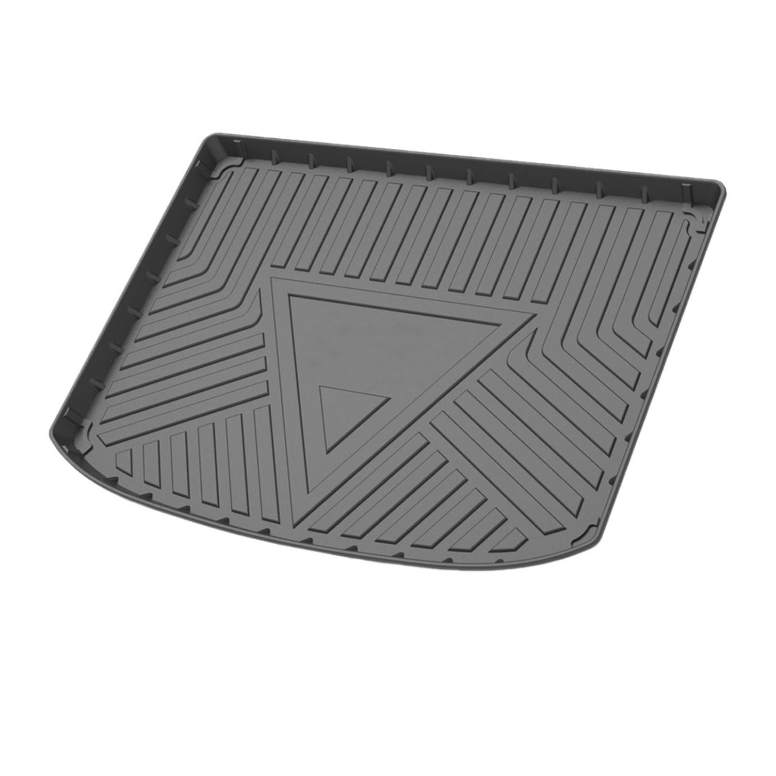 Auto Cargo Liner Allwetter TPE Kofferraummatten Kofferraum Teppich Zubehör Kompatibel mit Mitsubishi Eclipse Cross 2017-2022 von DXLZKCMRV