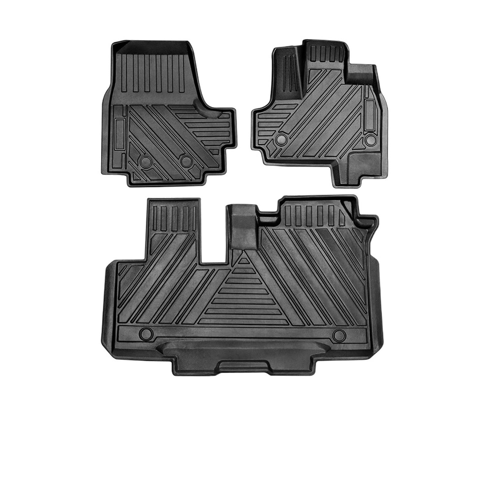 Auto Fußmatten Allwetter TPE Fußmatte Geruchlos Pad Tray Interior Zubehör Kompatibel mit N-BOX JF3 RHD 2017-2023(For JF3 17-20 RHD) von DXLZKCMRV