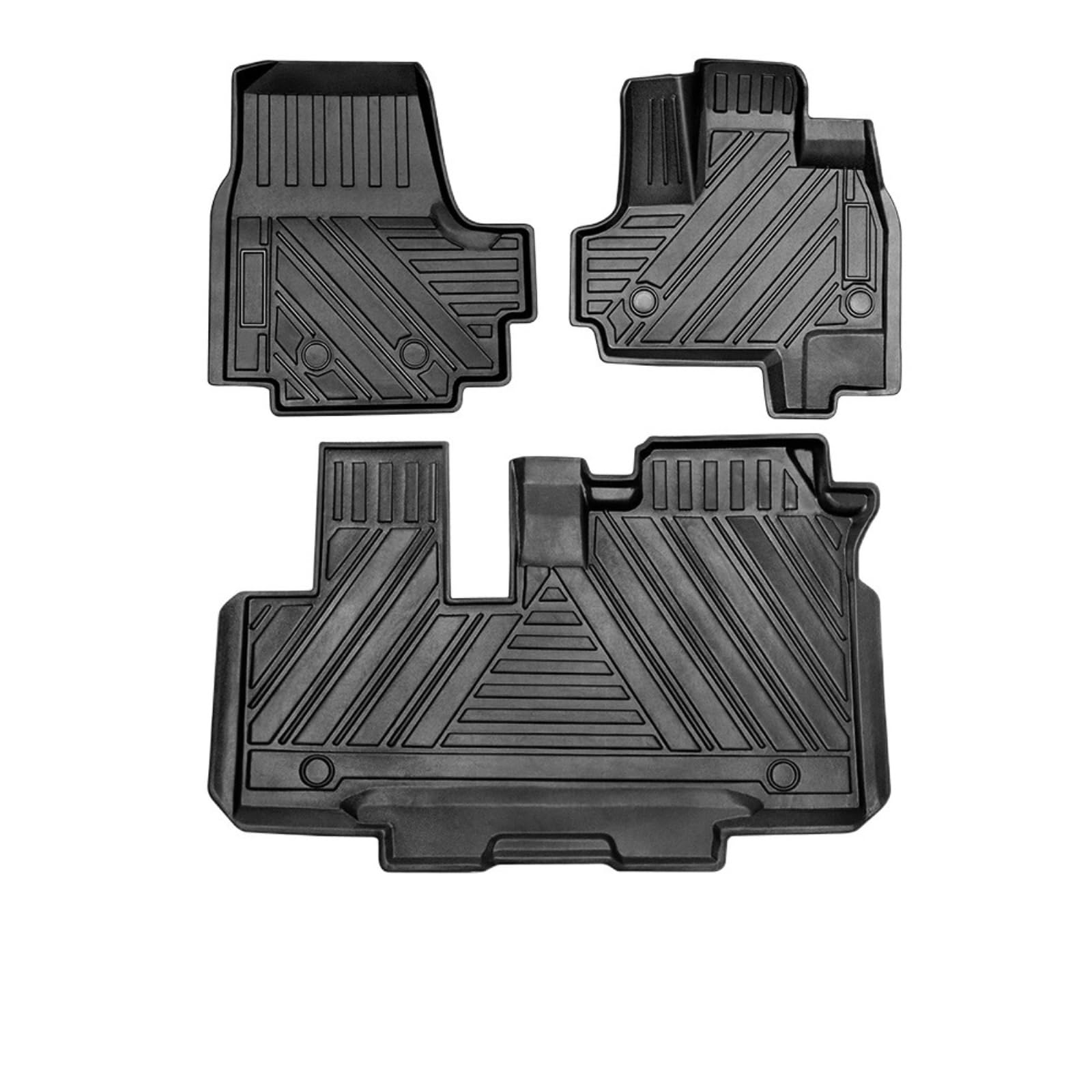 Auto Fußmatten Allwetter TPE Fußmatte Geruchlos Pad Tray Interior Zubehör Kompatibel mit N-BOX JF3 RHD 2017-2023(For JF3 21-23 RHD) von DXLZKCMRV