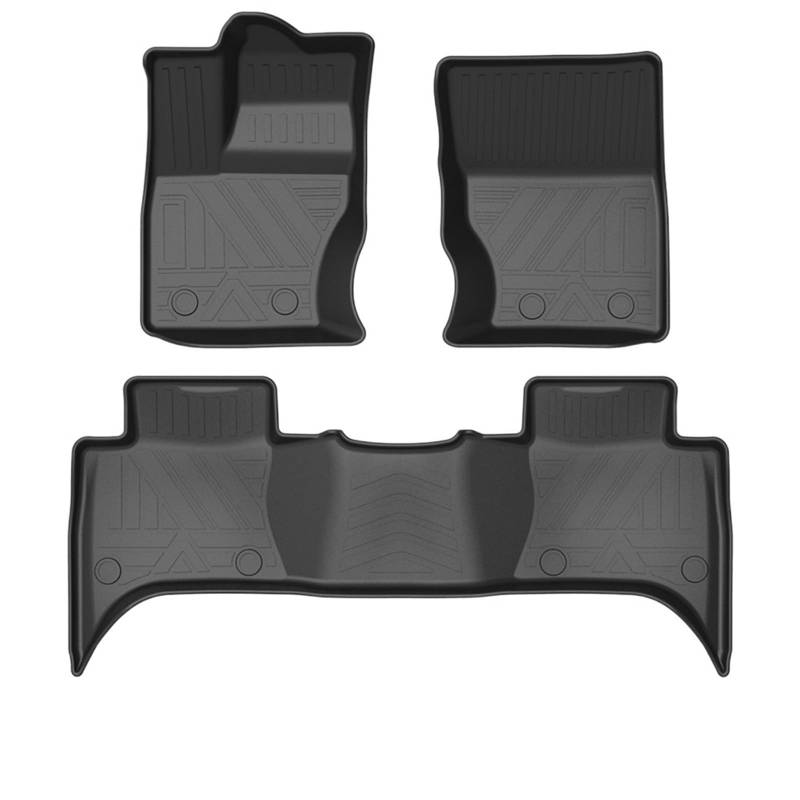 Autofußmatten All-Weather TPE Fußmatten Geruchslos Pad Tray Interieur-Zubehör Kompatibel mit Range Rover Sport L494 2014-2022(For hybrid L494) von DXLZKCMRV