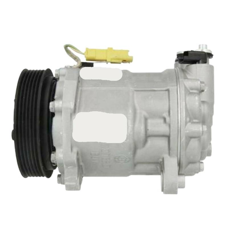 SD7C16 A/C Kompressor 9656572380 6453WT 9663315680 6453XG 9660555580 9650985580 6453QS 6453QY Kompatibel mit Citroen C5 C6 Peugeot 407 6 07 von DXLZKCMRV