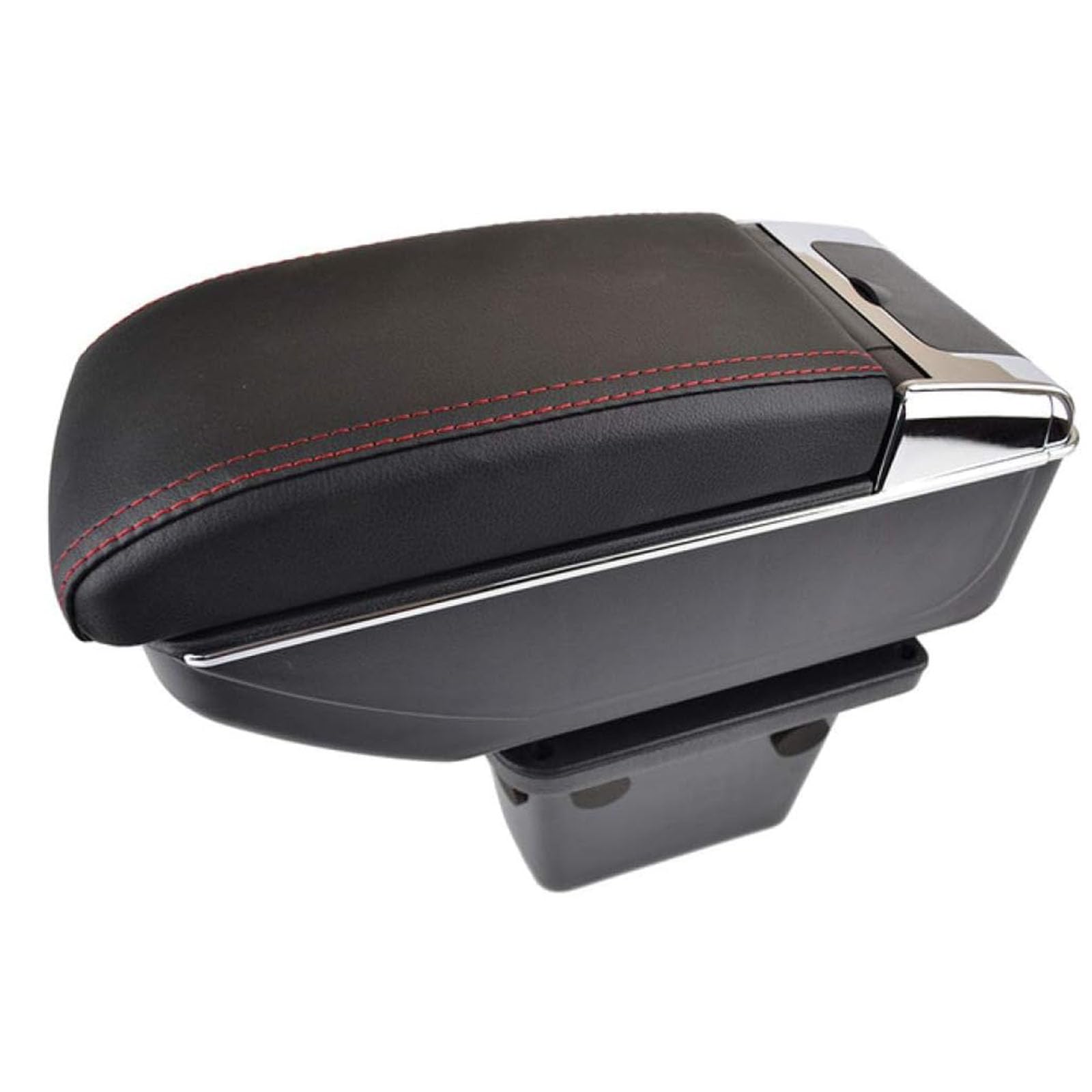 DYBANP Für Hyundai Elantra Touring i30 FD i30cw 2007-2011, Dual Layer Armlehne Armlehne Mittelkonsole Aufbewahrungsbox Leder von DYBANP