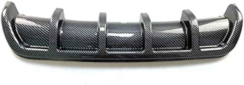 ABS, Autochassis, Haifischflosse, Heckspoiler, Stoßstangendiffusor, Außendekorationszubehör, Für Alfa Romeo Giulietta Mito Stelvio Giulia 147 156 159 166 4c,normal-Carbon Fiber von DYETEE