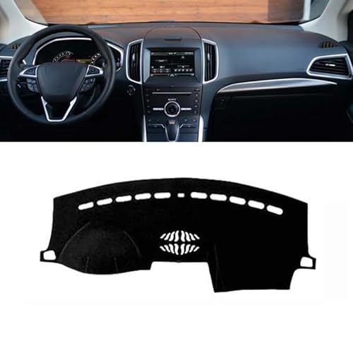 Auto Mittelkonsole Teppich Armaturenbrett Abdeckung Matte, Für Ford 2011-2017 Explorer Anti-Rutsch Wärmedämmung Dash Matte von DYKGYLYS
