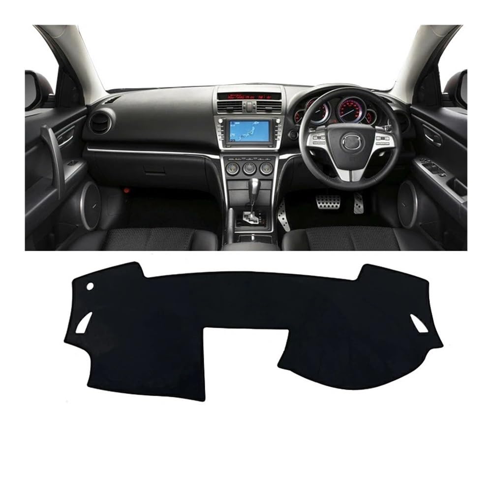 Auto Armaturenbrett Abdeckung Dashboard Dekorative Kissen Innen Dash Board Protecter Abdeckungen Für Mazda 6 GH 2008 2009 2010 2011 2012 Dashmat Pad von DYOG