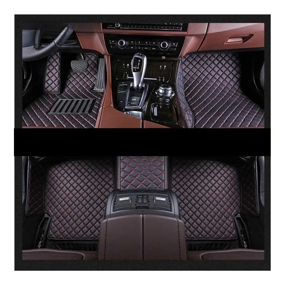 DYOG Auto Fußmatten Für Explorer 2006 2007 2008 2009 2010 Custom Car Fußmatten Auto Teppiche Fuß Coche Zubehör Auto Matten Set Allwetter Automatten von DYOG