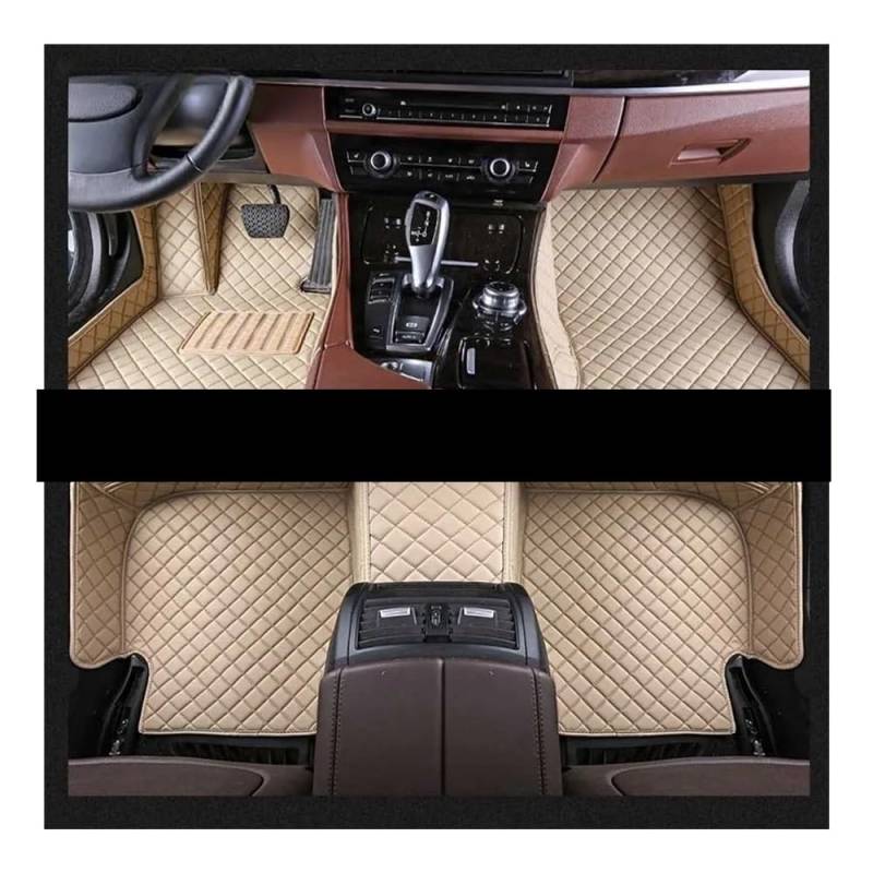 DYOG Auto Fußmatten Für Hyundai Für Sonata 2006 2007 2008 2009 Custom Car Fußmatten Auto Teppiche Fuß Coche Zubehör Auto Matten Set Allwetter Automatten von DYOG