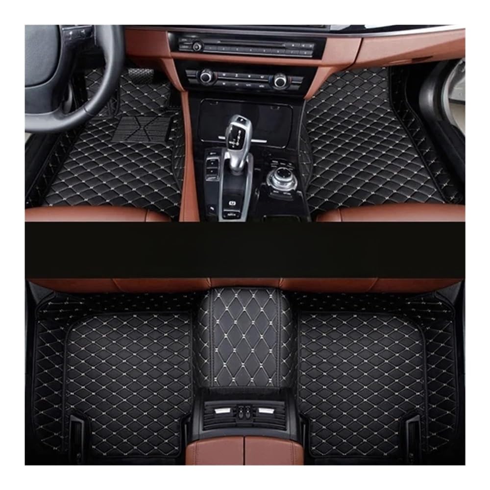 DYOG Auto Fußmatten Für KIA Für Rio Für K2 2011–2016 Custom Car Fußmatten Auto Teppiche Fuß Coche All Weather Cars Mats Accessorie Allwetter Automatten von DYOG