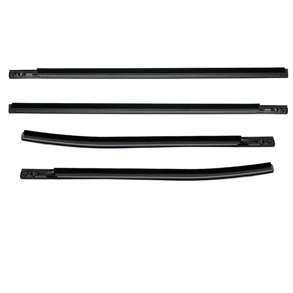 DYOG Autofenster Zierleiste 4PCS Äußere Fenster Gummi Dichtungs Tür Dichtung Gürtel Moulding Trim Für Ranger 2013-2022 4 Türen von DYOG