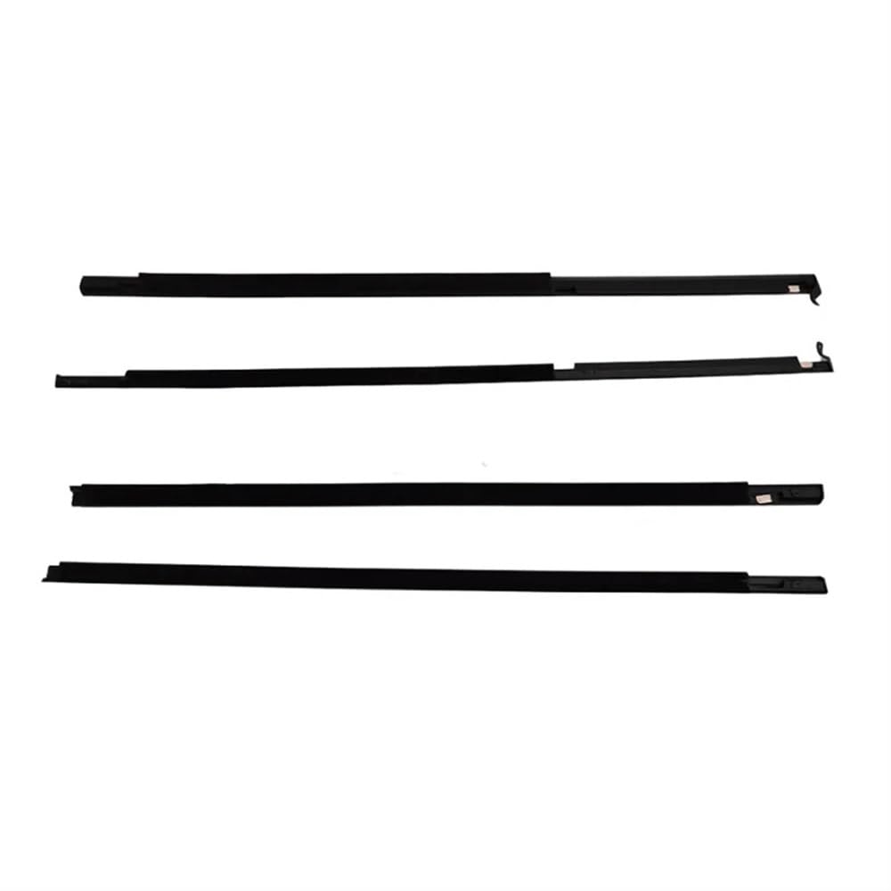 DYOG Autofenster Zierleiste 4PCS Auto Fenster Weathers Seite Tür Äußere Dichtung Moulding Trim Für Pajero Für Montero V73 V93 Für V97 2000-2016 von DYOG