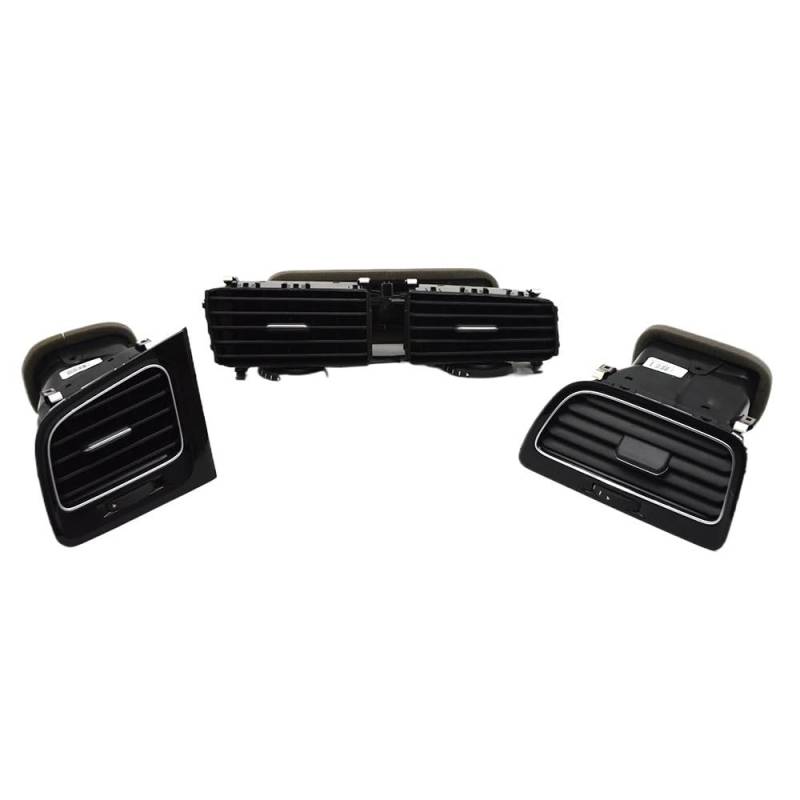 DYOG Dashboard Links Rechts Lüftungsgitter Für Golf MK7 Armaturenbrett Mittelkonsole Armlehne Hinten Air Vent Outlet Grille 5GG 819 703 E 704 M 728 R 864 298 AB(Dashboard Set) von DYOG