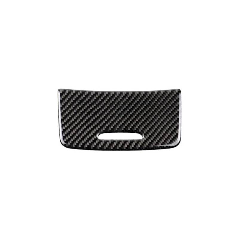 DYOG Dekorative Innenbereich Zubehör Für A GLA CLA Klasse W176 X156 C117 Auto Carbon Fiber Center Control Panel Zigarettenanzünder Storage Box Cover(Part A) von DYOG