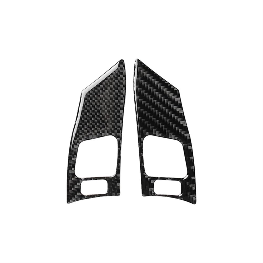 DYOG Dekorative Innenbereich Zubehör Für Lexus Für IS250 300 350C 2006-2012 Auto Lenkradknopf Schalter Rahmenabdeckung Dekoration Verkleidung Kohlefaser(Model B) von DYOG