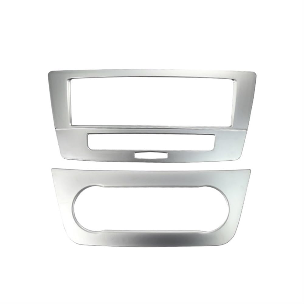 DYOG Dekorative Innenbereich Zubehör Für ML X166 Für GLE Coupe Für C292 GLS Auto-Styling Armlehne Hinten Klimaanlage Outlet Vent Schutz Abdeckung Zubehör(A Model Silver) von DYOG