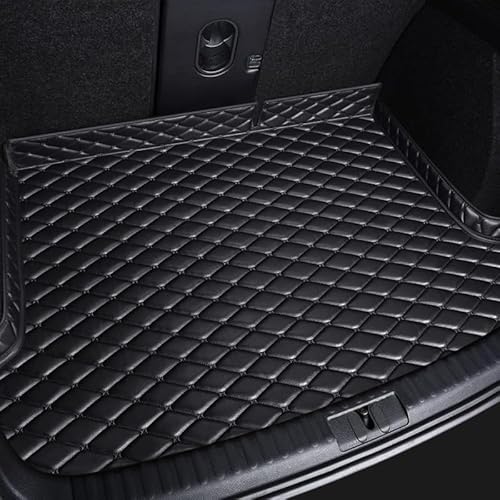 DYOG Für Volvo Für S80 2007 2008 2009 2010 2011 2012 Auto Kofferraummatte Kofferraumwanne Schutzmatte Autozubehör Innenausstattung Interieur Kofferraumwanne(Black) von DYOG