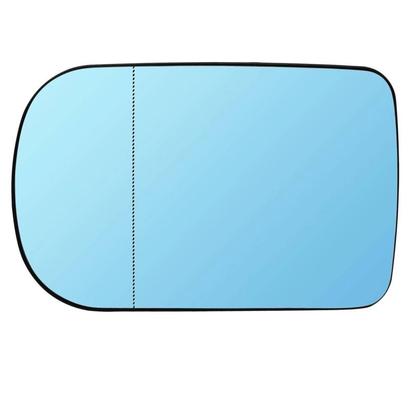 DYOG Türspiegelglas Außenspiegel Für 5 Serie Für E39 2000~2003 Links Rechts Tür Seite Flügel Spiegel Glass Erhitzt Blau Rückansicht Rück Konvexe Außen(Left) von DYOG