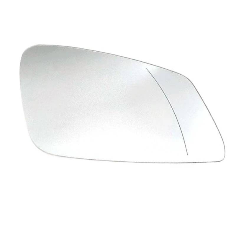 DYOG Türspiegelglas Außenspiegel Für 5 Serie Für F10 F11 2009-2017 Autozubehör Beheizte Seitenspiegel Glaslinsen R51167285005 R51167251583 L51167285006(1PCS White Mirror R) von DYOG