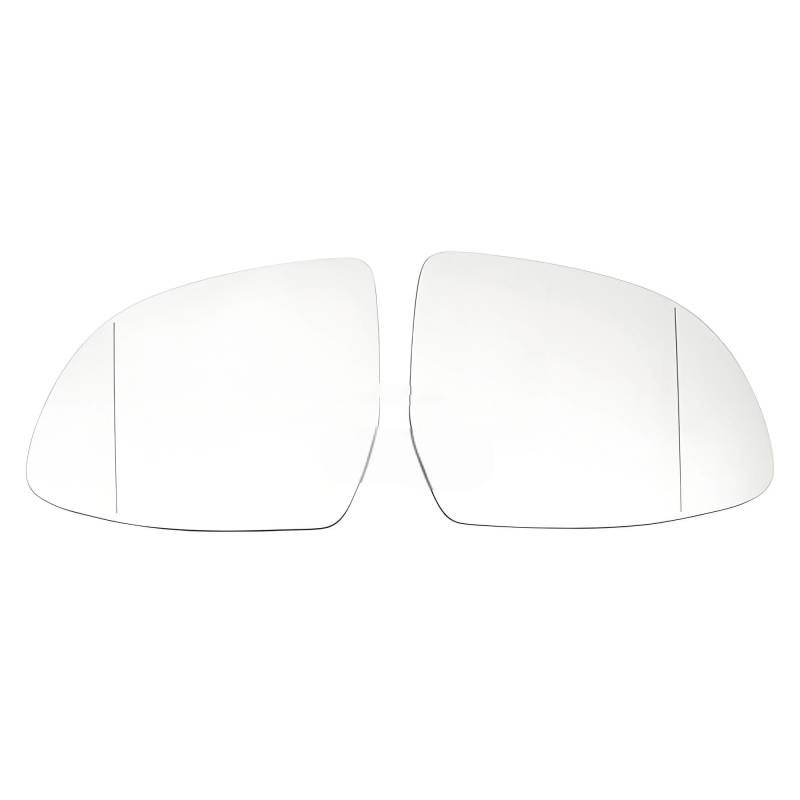 DYOG Türspiegelglas Außenspiegel Für X4 Für F26 Für G02 2014-2024 Spiegel Heizung Glass LH51167291219 RH51167291220 Hinten Spiegel Auto(A Pair) von DYOG