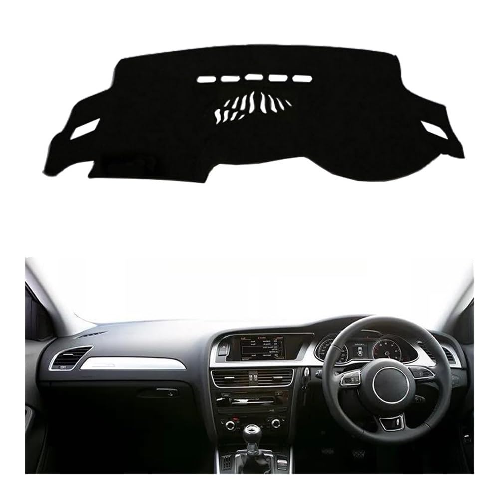 Für A4 A4L B8 2009-2016 Auto Innere Dashboard Abdeckung Innen Dash Board Protecter Abdeckungen Dashboard Dekorative Kissen Dashmat Pad von DYOG