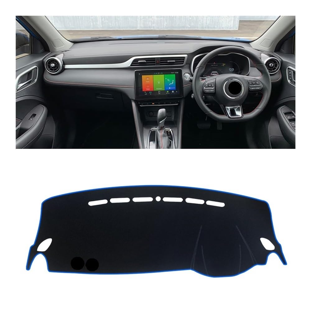 Für MG Für ZS EV 2017 2018 2019 2020 2021 2022 Auto Dashboard Abdeckung Dash Matte Instrument Schreibtisch Nicht-Slip Pad Zubehör Dashmat Pad von DYOG