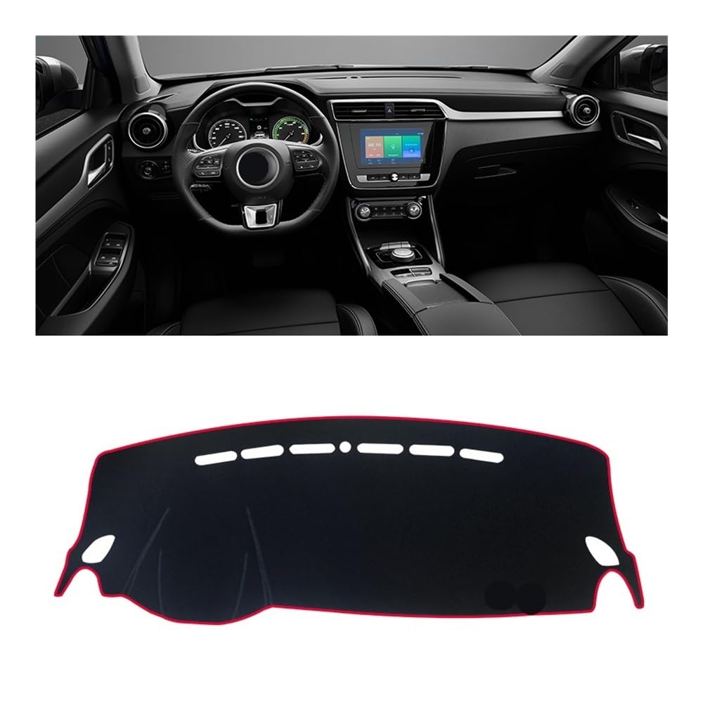 Für MG Für ZS EV 2017 2018 2019 2020 2021 2022 Auto Dashboard Abdeckung Dash Matte Instrument Schreibtisch Nicht-Slip Pad Zubehör Dashmat Pad von DYOG