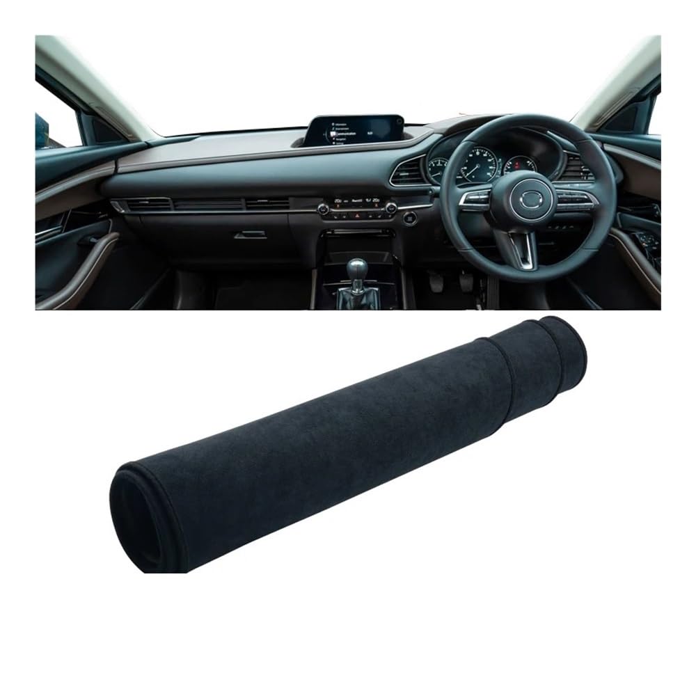 Für Mazda Für CX-30 CX30 CX 30 2019 2020 2021 2022 2023 Auto Dashboard Abdeckung Dashboard Teppich Innen Dash Matte Pad Dashmat Pad von DYOG