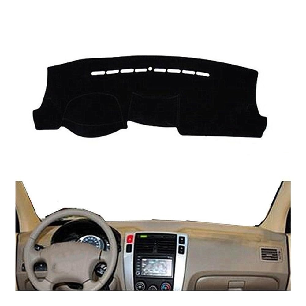 Linkslenker 3 Farben Auto Dash Pad Matte Auto Armaturenbrett Abdeckung Für Hyundai Für Tucson 2006-2014 Dashmat Pad von DYOG