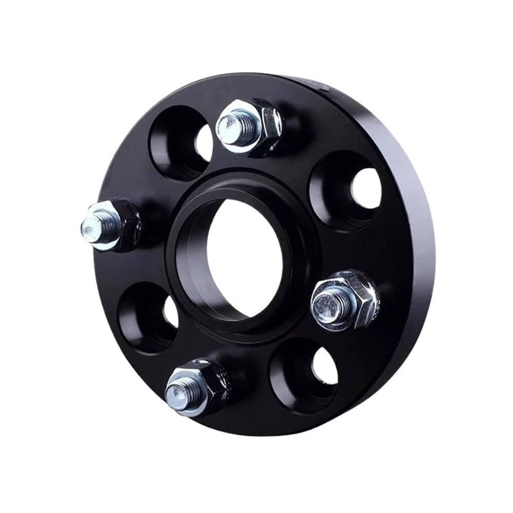 Spurverbreiterungen Spurplatten Für Clio Für Captur Spurverbreiterungen 4x 100 Hubcentric 60,1mm Auto Aluminium Rad Spacer Adapter 15/20/25/30mm Flansch Separadores(1 piece 15mm) von DYOG