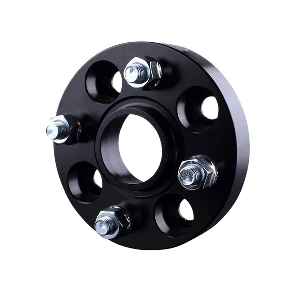 Spurverbreiterungen Spurplatten Für Fiesta Für ST Für Mk7 Spurverbreiterungen 4x108 Hubcentric 63,4mm Auto Aluminium Rad Spacer Adapter 15/20/25/30mm Flansch Separadores(1PCS 15mm) von DYOG