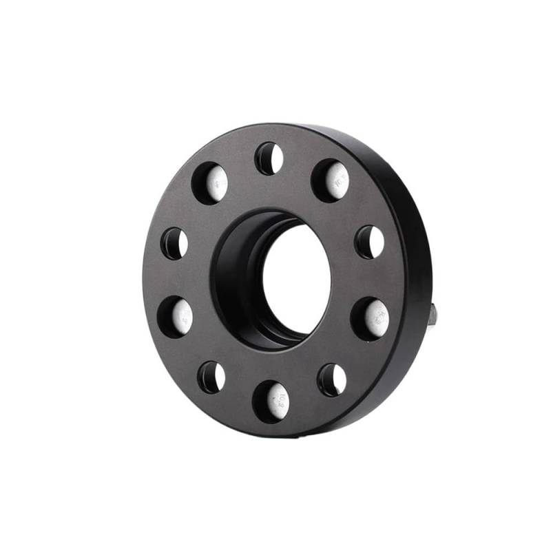 Spurverbreiterungen Spurplatten Für Range Für Rover Für Voque Für LR2 Für Volvo Für S60 Für Jaguar Für E-Pace Für I-Pace M14x1,5 1 Stück Rad Spacer Adapter PCD 5x108 CB 63,4(Black 25mm) von DYOG