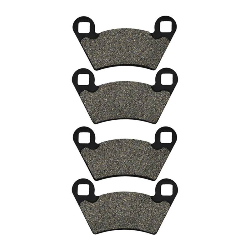 Motorrad Bremsbeläge vorne hinten for Ranger XP 500 2x4 4x4 EFi Serie 10 11 6x6 XP 700 EFI LE 325 ETX(2 pairs) von DYYEUAVT