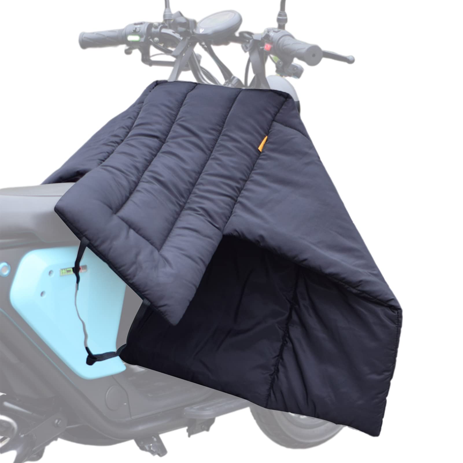 Motorrad Beinschutz Roller Winter, Beinschutz für Motorroller Roller mit Winter-Fleece für Motorroller Regenschutz Roller, Rollerdecke Winter Abdeck-Nässeschutz-Plane Beindecke für Motorroller (A) von DZAY