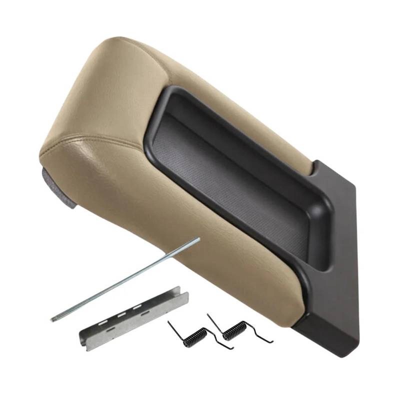 Aufbewahrungsbox die Mittelkonsole 19127364 Für Chevrolet Für Suburban Für Tahoe 2001 2002 2003 2004 2005 2006 Mittelkonsolen Armlehnenabdeckung(BEIGE) von DZNEFYUP