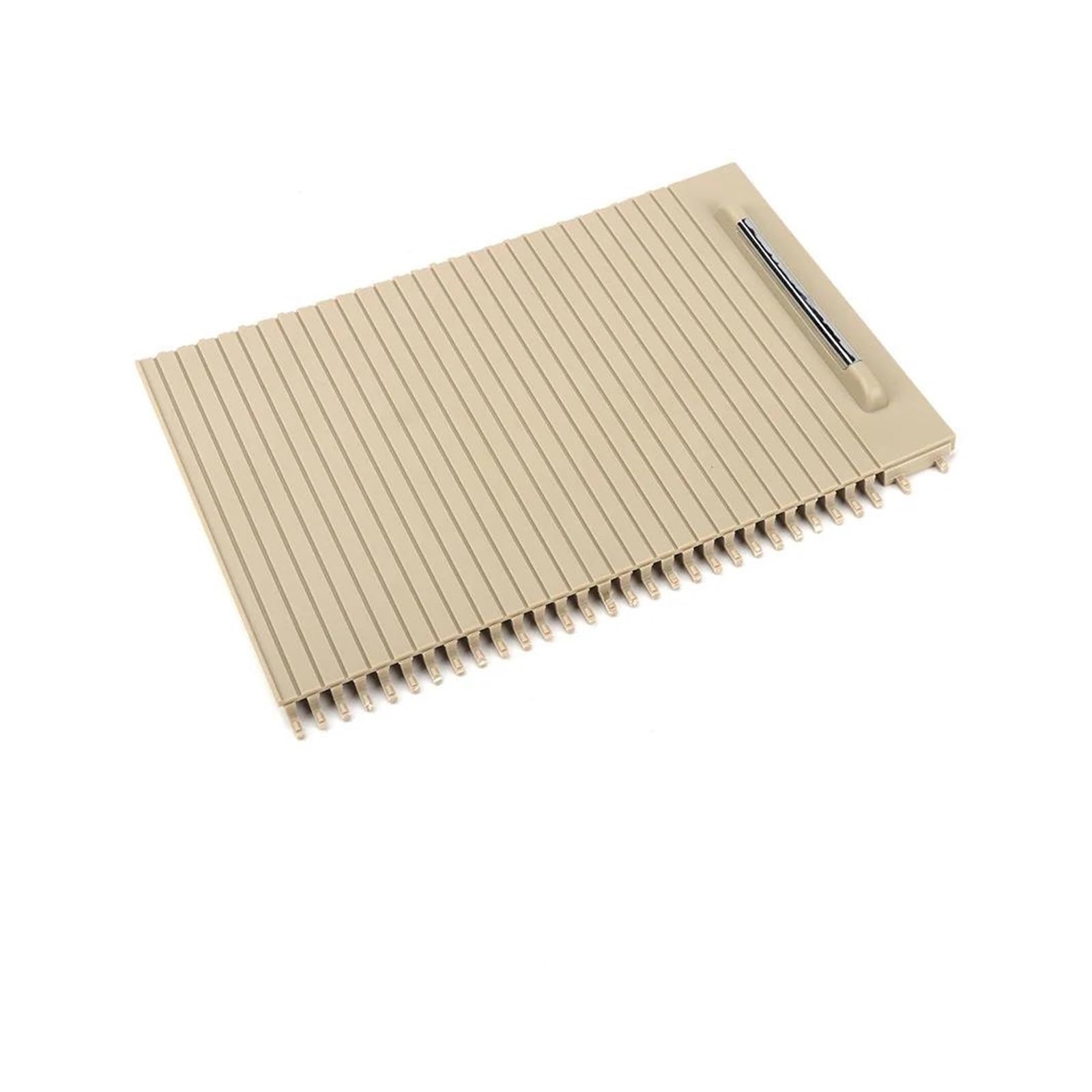 Aufbewahrungsbox die Mittelkonsole Für CRV Für RE1 RE2 RE4 2007-2011 Autokonsole Armlehne Aufbewahrungsbox Schiebeläden Getränkehalter Rollo Abdeckung(BEIGE) von DZNEFYUP