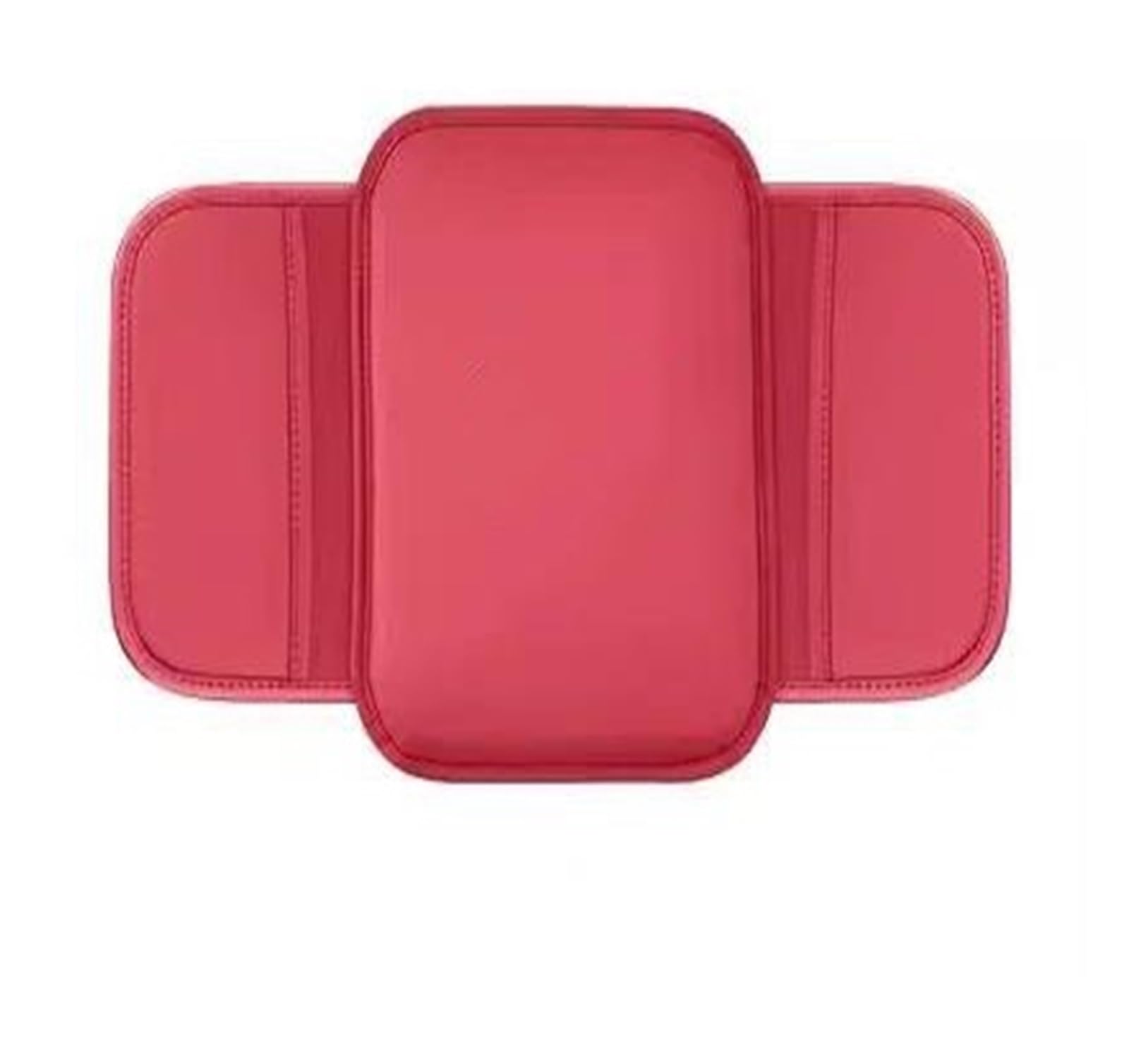 Aufbewahrungsbox die Mittelkonsole Für Sline TT A1 A3 8P A4 B5 B6 B7 A5 A6 C5 C6 Mittelkonsole Armlehnenschutzkappe Auto Armlehnenbox Pad Aufbewahrungstasche(Rot) von DZNEFYUP