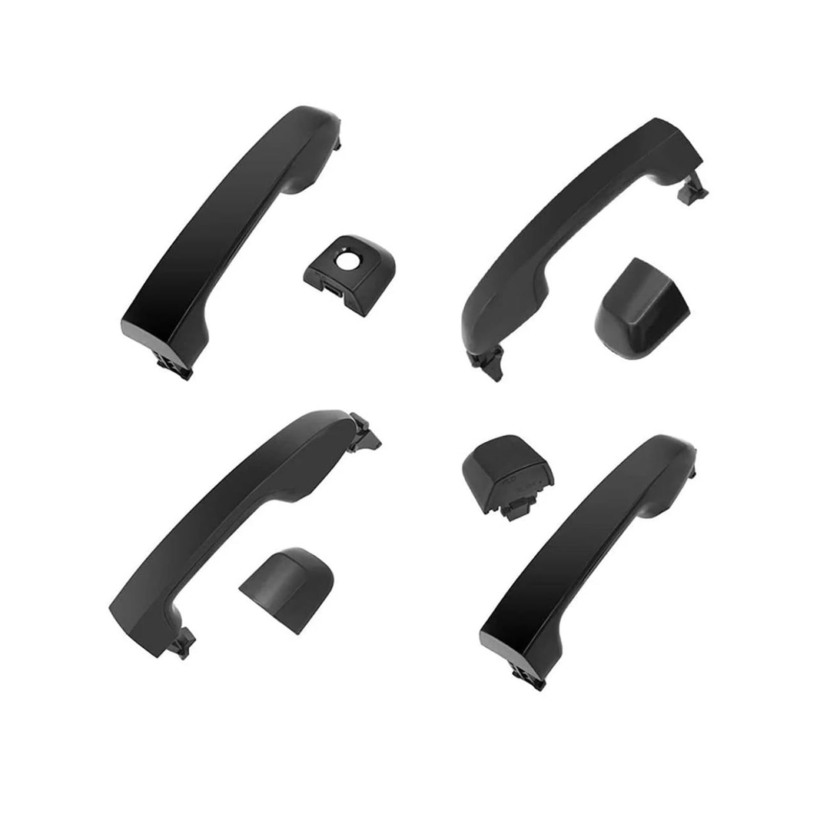 Außentürgriff 69211-60090 Ersatzzubehör Für Außentürgriffe Für Toyota Für Land Cruiser Für Prado 2010 2011-2016 2017(4 Stück Sets) von DZNEFYUP