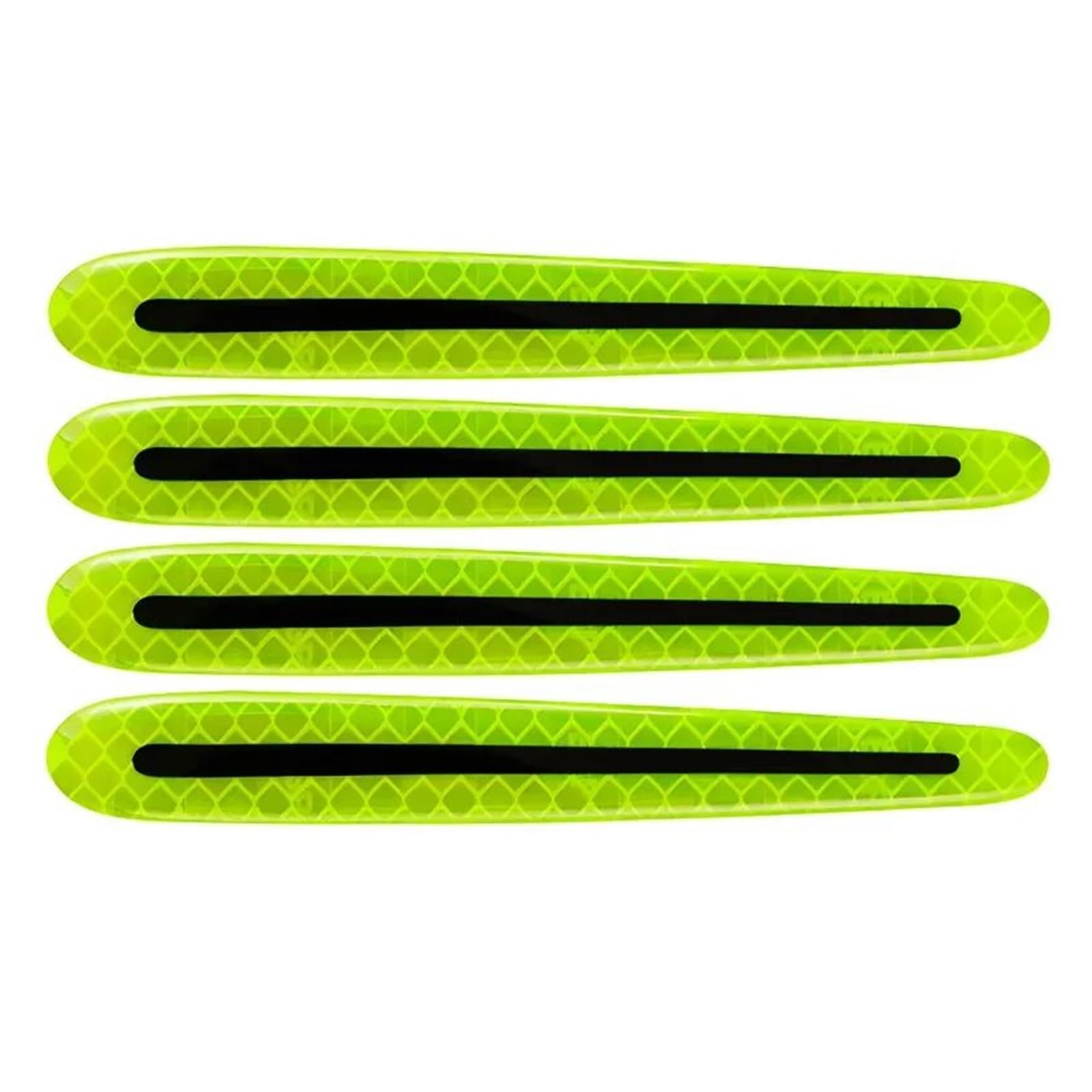 Außentürgriff Universeller Reflektierender Türgriffaufkleber 3D Aufkleber Zum Schutz des Autotürgrifflacks Vor Kratzern(4PCS Green Shou) von DZNEFYUP