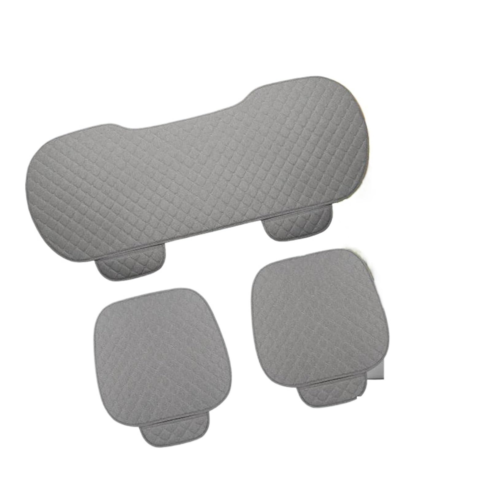 DZNEFYUP Sitzbezüge Leinen Universal Auto Sitzbezüge Schutz Sitze Pad Für Q3 Q5 A1 A4 A7 SQ5 A6 S7 S8 A3 Q7 TT Q4 Für E Tron Q8 S1 S3 Autositzüberzug(Grau) von DZNEFYUP