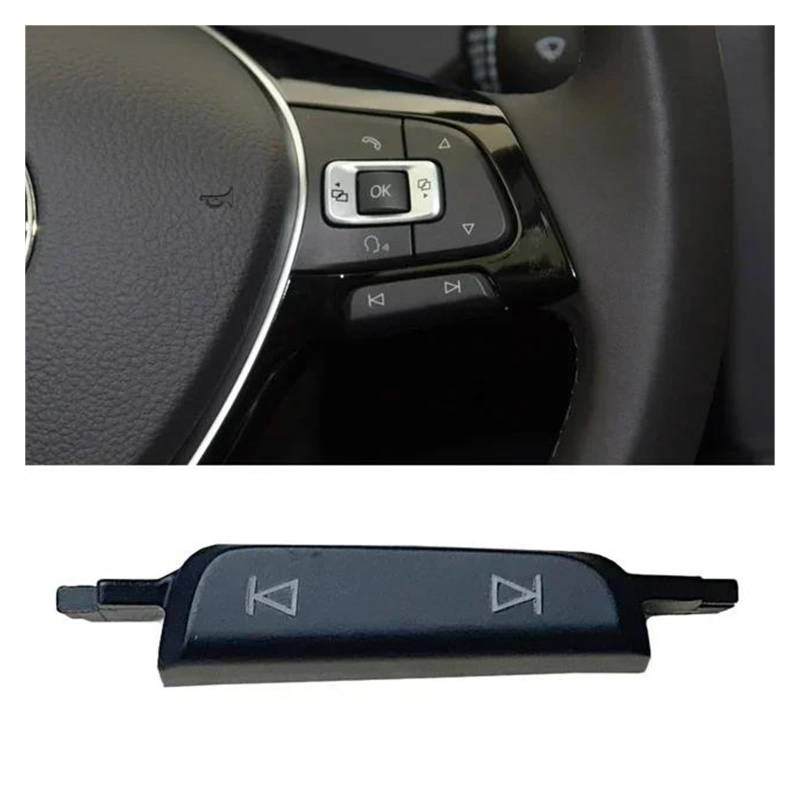 Paddle Shift Booster Knopf 5G0959442K 5G0959442AD Für VW Für Polo Für Golf 2015-2020 RL&ine GTI Lenkrad Lautstärkeschalter Knopfkappenverkleidung(Stil A Option) von DZNEFYUP