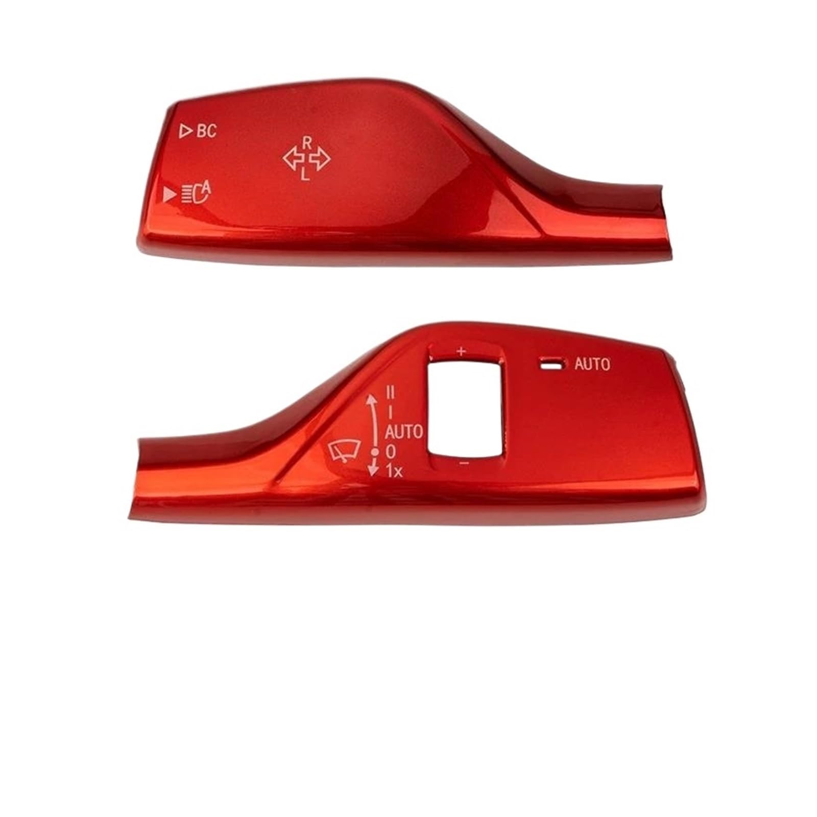 Paddle Shift Booster Knopf Für B&MW X1 X2 X3 X4 X5 X6 X7 2019 2020 2021 2022 Lenkrad Schalthebelabdeckung Blinkerstangenverkleidung(Sportliches Rot A) von DZNEFYUP