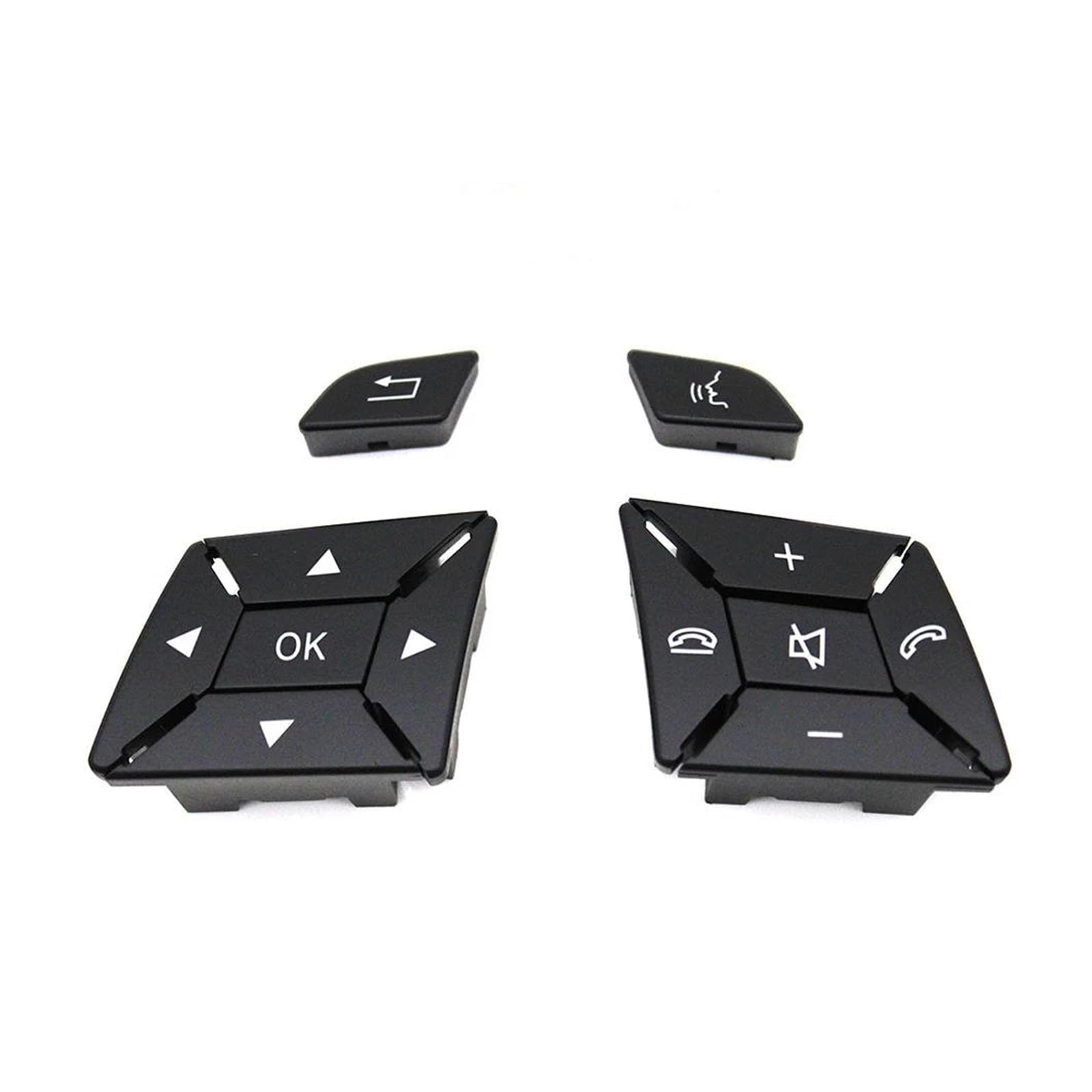 Paddle Shift Booster Knopf Für Mercedes Für Benz W204 X204 W212 W218 W117 W246 W156 2013-2016 Auto Lenkrad Menü Steuerschalter(Modell A-Schwarz) von DZNEFYUP