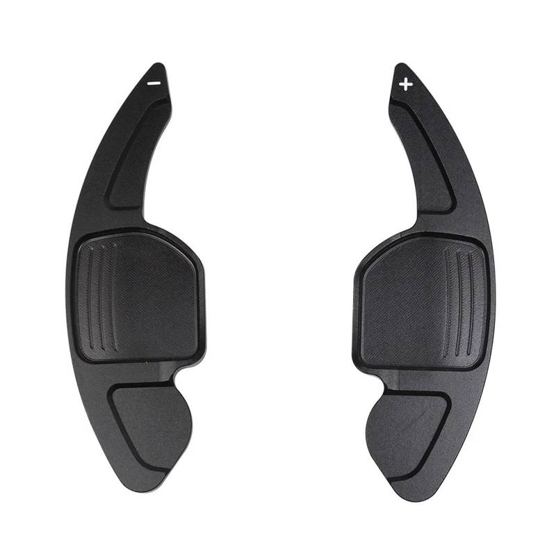 Paddle Shift Booster Knopf Für Seat Für Ibiza 6F Für Leon ST Für Alhambra Lenkrad Schaltwippenverlängerung Schaltwippenblatt(Schwarz) von DZNEFYUP