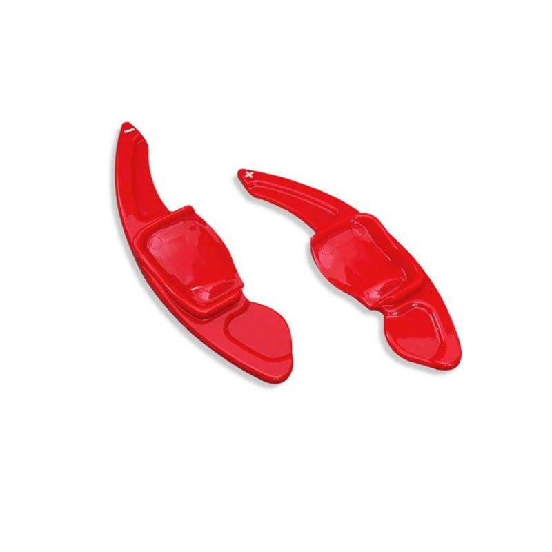 Paddle Shift Booster Knopf Für Seat Für Leon 2009 2010 2011 2012 2013 2014 DSG Auto Lenkrad Paddel Verlängerungs Schalthebelabdeckung(Rot) von DZNEFYUP