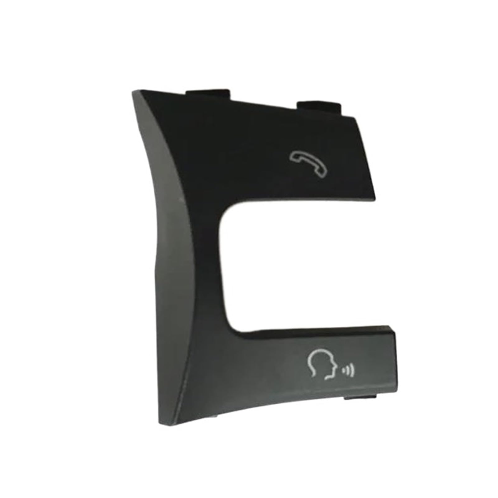 Paddle Shift Booster Knopf Für VW Für Golf 7 MK7 2013-2019 Autolenkrad Multifunktions Tempomat Sprachlautstärkeschalter Knopfdekorationsabdeckung(Telefon) von DZNEFYUP