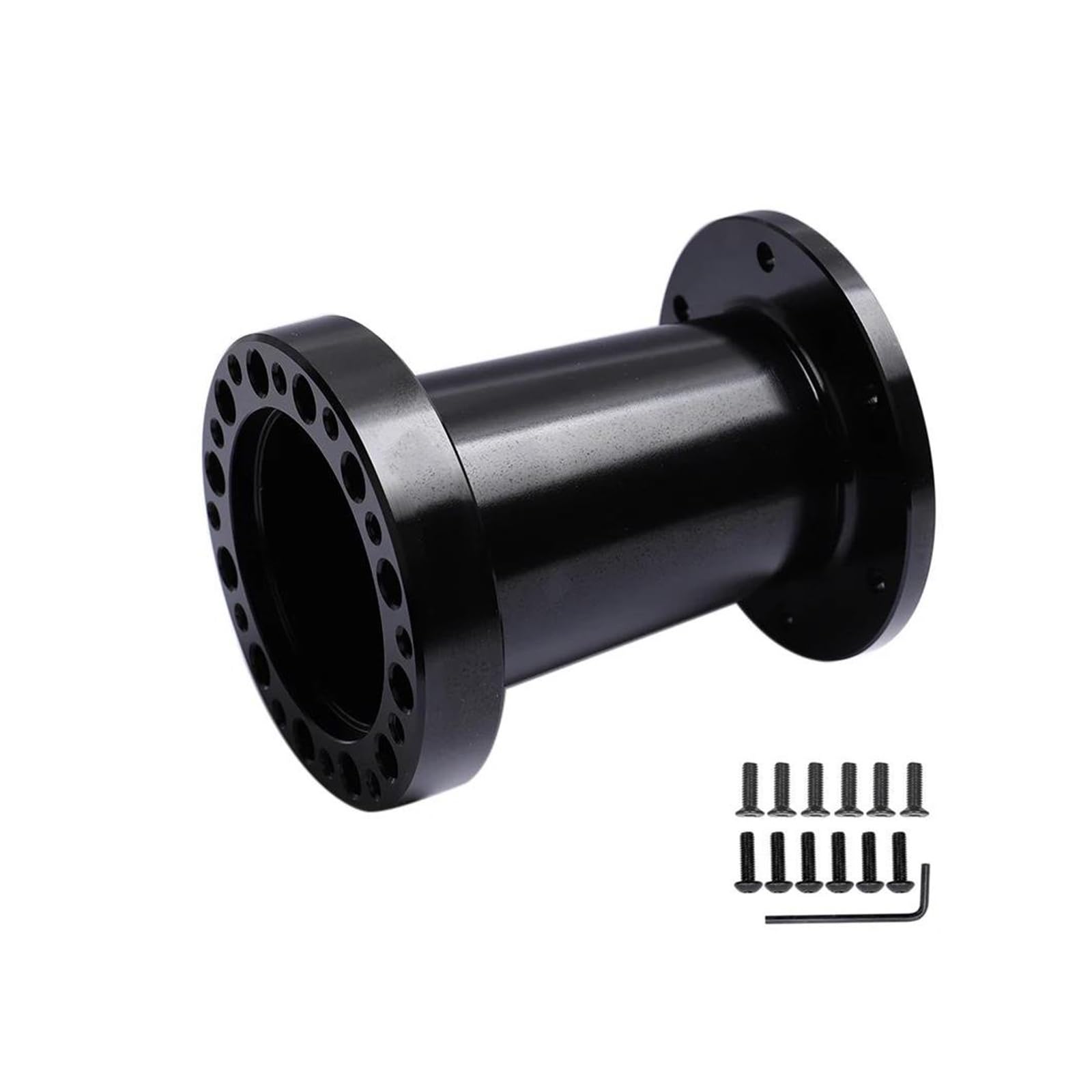 Paddle Shift Booster Knopf Universal 51MM 76MM 101MM Lenkradnaben Abstandshalter Kit Lenkradnaben Boss Kit Adapter Abstandshalter(Schwarz101mm) von DZNEFYUP