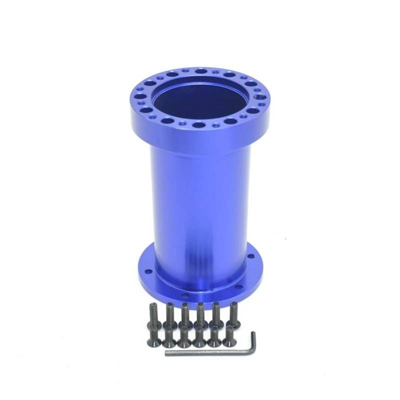 Paddle Shift Booster Knopf Universal Lenkradnaben Abstandshalter Lenkradnaben Adapter Abstandshalter 13 Mm 51 Mm 76 Mm 101 Mm 128 Mm(128MM Blau) von DZNEFYUP