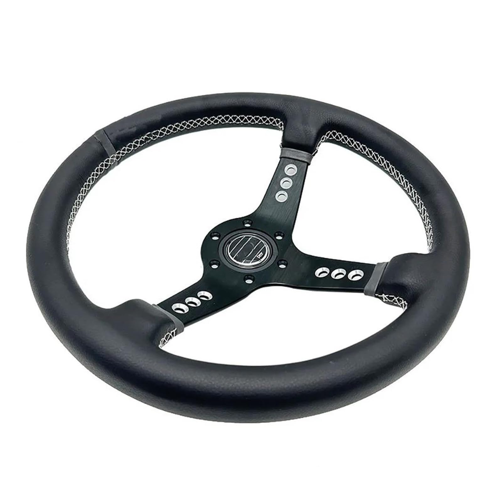 Paddle Shift Booster Knopf Universalmodell Modifiziertes Lenkrad Für Autos Rennsport Lenkrad(Leder) von DZNEFYUP