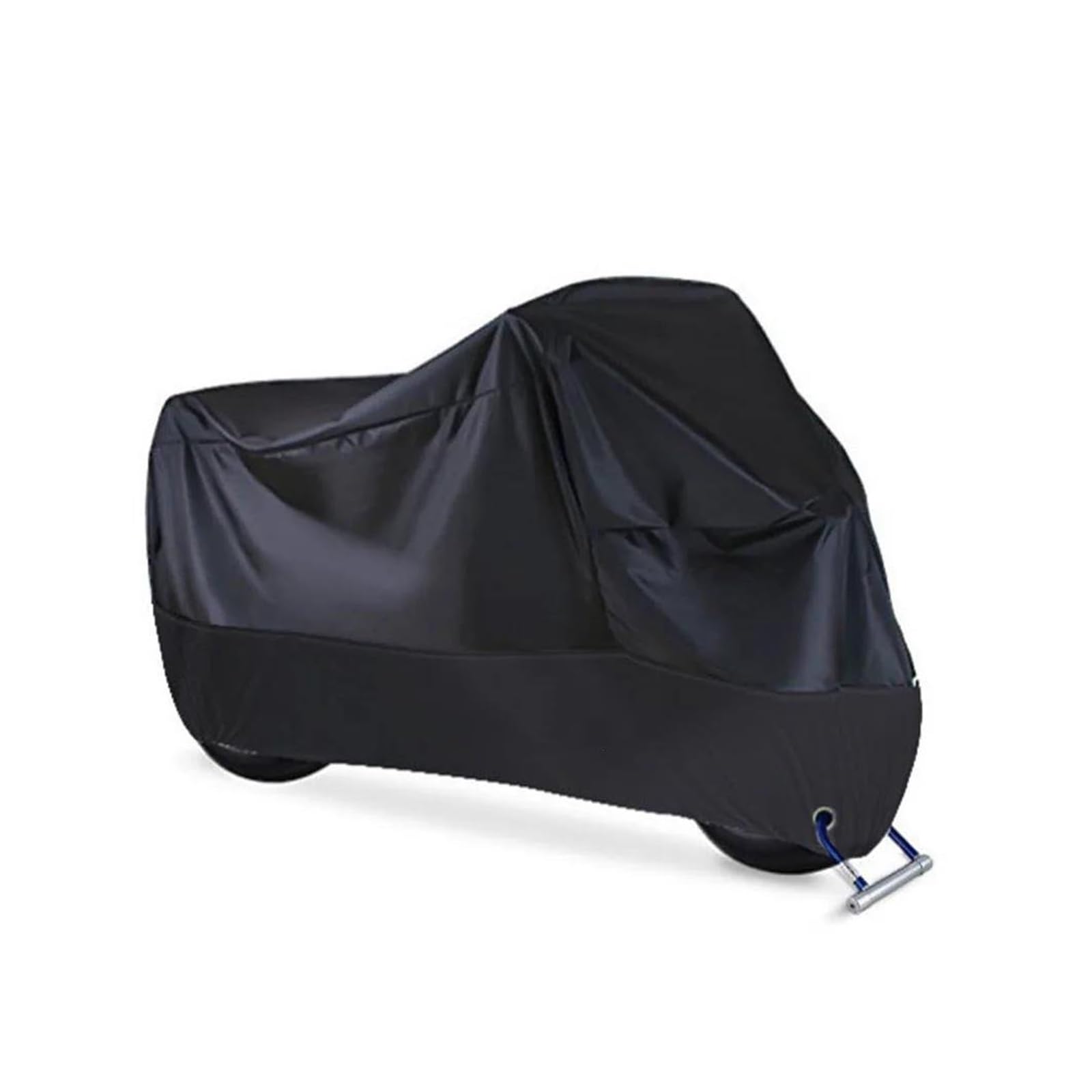 Staubdichte Motorradabdeckung wasserdichte Motorradabdeckung Outdoor Schutz Regenschutz Zubehör Staubdicht Für CFmoto CLX700 CLX 700 700CLX Motorradabdeckung(Schwarz,3XL Für 220cm) von DZNEFYUP