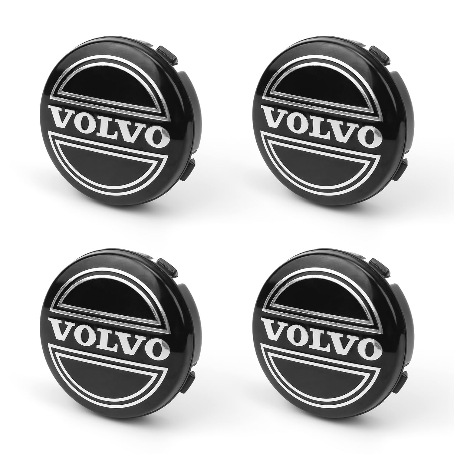 4 Stück Radnabenkappen für Volvo C40,56MM,Radkappe,Radkappe Kappe,Autozubehör,Center Cap,Center Radkappen-Set,Nabenabdeckung,Auto-Radkappen von DZPFDC