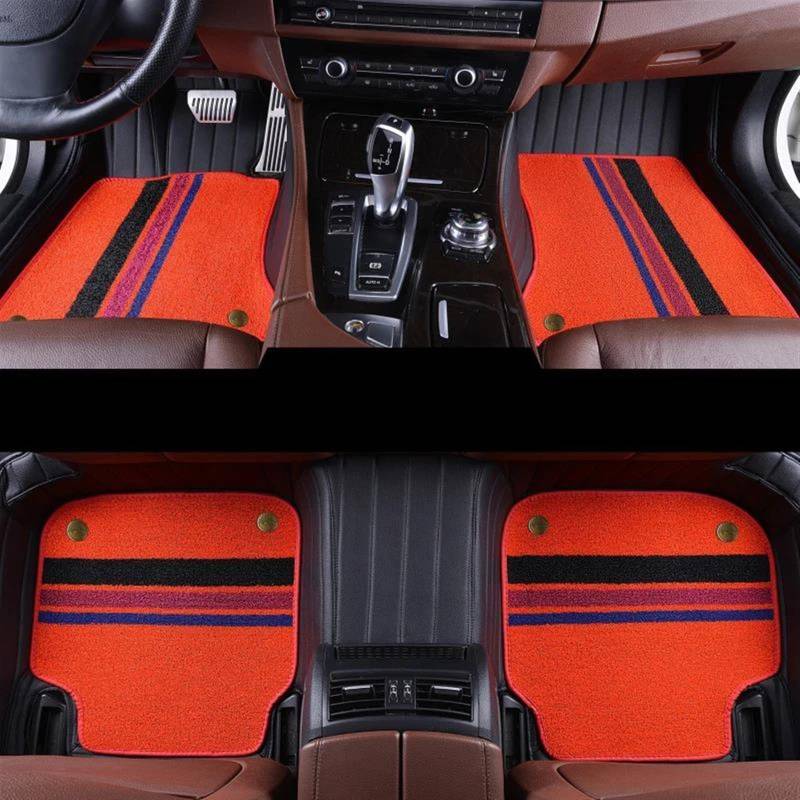 Autofussmatte Für E53 2004 2005 2006 2007 2008 Leder Custom Full Set Auto Fußmatten Interior Styling Zubehör Teppich Auto Fußmatten Set(5 PCS4) von DZSFDGDDFGD